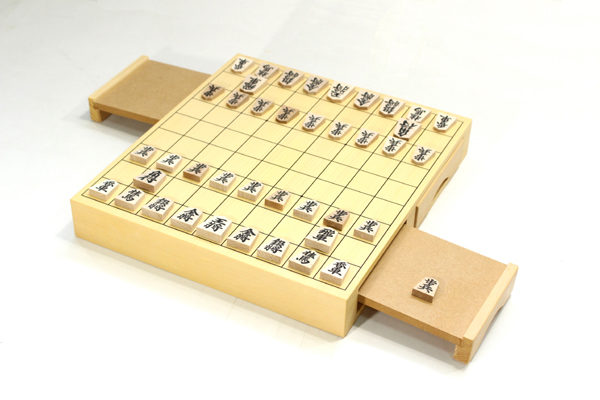 Professional Shogi Set Medieval Pieces Board Official Japan Shogi