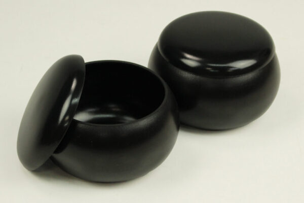 Plastic Go Stones Bowl Black