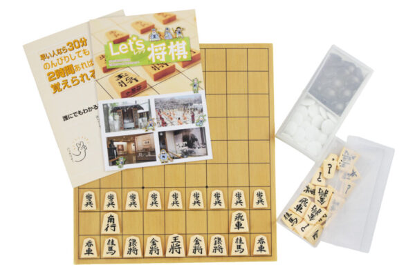 Reversible Go and Shogi set “Let’s shogi with Go”