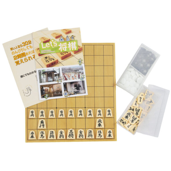 Reversible Go and Shogi set “Let’s shogi with Go”