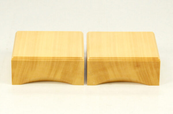 Hiba Piece Stands for style.20 Tabletop Shogi Boards