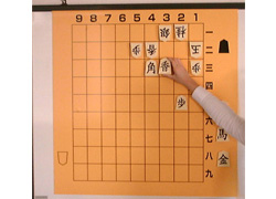 Large board for explanation Shogi juku
