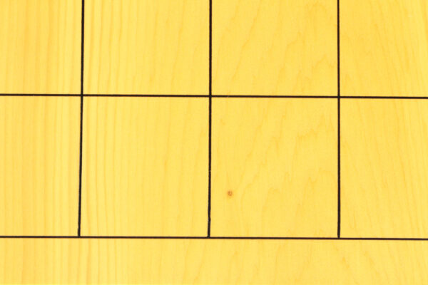 日本産本榧　将棋盤3寸板目　卓上盤一枚物